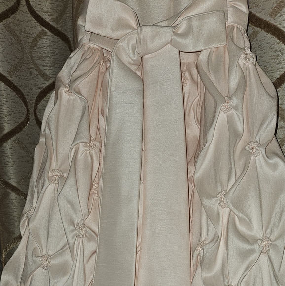 Cinderella Peach Party Dress Size 7 - Picture 2 of 6